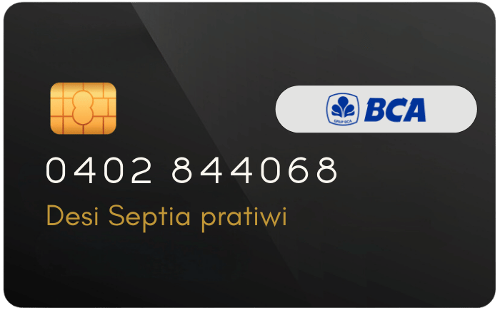 Dark Grey Gold Member ID Card